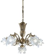 Candelabru 5 brate LUX design clasic realizat manual Michela