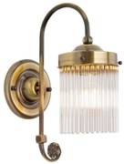 Aplica de perete Art Nouveau STABCHENSERIE, patina