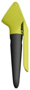 Presa pentru usturoi Trebonn PESTO 1523206, 18 cm, Maner moale, Atasament detasabil, Negru/Galben