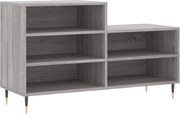 vidaXL Pantofar, gri sonoma, 102x36x60 cm, lemn prelucrat