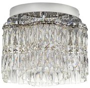 Lustra aplicata LED crom, cristale sticla NUVIA