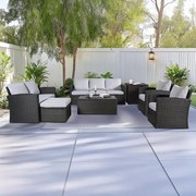 Set mobilier de grădină pentru familie Avenberg LUGANO