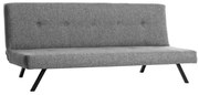 Canapea LOKO, 2 locuri, gri deschis