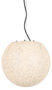 Lampă modernă suspendată pentru exterior gri 35 cm IP65 - Nura