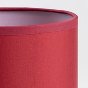 Lampă de masă Brilagi NUBILA WOOD 1xE27/25W/230V stejar/roșu pompeian