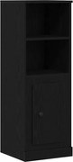 vidaXL Bufet Stejar Negru 36 x 35.5 x 103.5 cm Lemn compozit