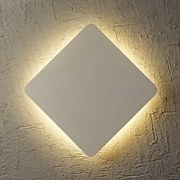 Aplica LED stil ambiental BORA BORA square 3000K 12W alba MA-C0104