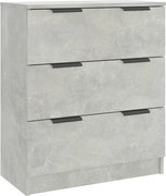 vidaXL Dulap, gri beton, 60x30x70 cm, lemn prelucrat