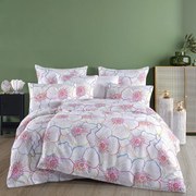 BedTex Lenjerie de pat din satin Bloom, 140 x 200 cm, 70 x 90 cm, 140 x 200 cm, 70 x 90 cm