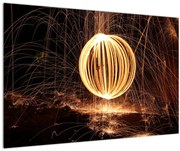 Tablou cu bilă iluminată (90x60 cm)