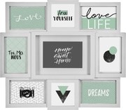 Rame pentru perete, 9 posturi