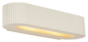 Plafoniere de perete scandinavă Bej UFO cu 2 lumini - Plaster