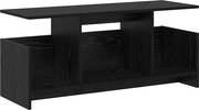 vidaXL Support TV Stejar Negru 102 x 35 x 45 cm Lemn compozit