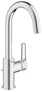 Baterie lavoar Grohe Start, marimea L, monocomanda, cartus ceramic, evacuare cu tija, pivotanta, crom - 23554002