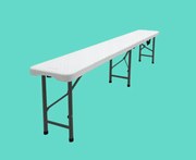 Bancă din plastic independentă - 180 cm