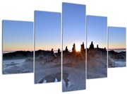 Tablou cu scenerie de nisip (150x105 cm)