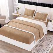 Set pat cocolino cu pătură cu blăniță, 4 piese, 200x230 cm SPUC19
