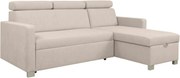 Coltar extensibil BRICO, universal, stofa catifelata bej - Element 17,
