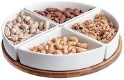 Boluri de servit Altom Bambus regulat, 25,5 cm
