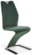 Scaun de sufragerie Klamgan (verde închis). 1039676