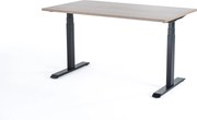 Viva Smart 2.0, Birou reglabil electric cu două motoare electrice - Premium - 1400x800x25 - Robson - Negru