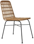 Scaun din ratan MILA maro