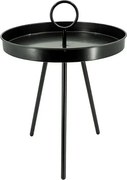 Masuta de gradina SIRVON metalica 50x70 cm, neagra