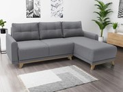 PROMOTIE Coltar extensibil gri deschis ORANGE, reversibil II.calitate