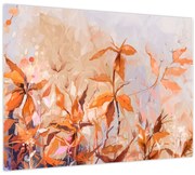 Tablou - Flori pictate (70x50 cm)