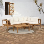 Set mobilier de grădină din lemn de salcâm Avenberg ALTORA