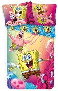Lenjerie de pat copii Spongebob