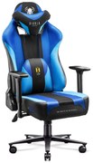 Scaun de gaming din material textil Diablo X-Player 2.0 King: Frost Black