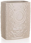 Pahar pentru periuţe de dinţi din ceramică, maro