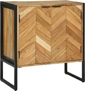vidaXL Bufet 70 x 35 x 75 cm Lemn masiv de acacia