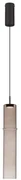 Pendul LED modern, Metal, Sticla, Moca, SANO