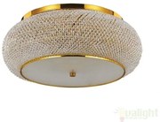 Plafonier modern diametru 55cm, Pasha PL10 Oro 100791