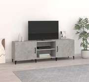 vidaXL Comodă TV, gri beton, 150x30x50 cm, lemn compozit