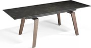 Masa dining extensibila design modern Walnut, 180-230x90cm AC-DT797
