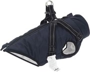 vidaXL Haina pentru Câini Albastru marin L24 Fleece și poliester