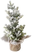 Brad artificial în ghiveci din iută TANNE, 31 cm