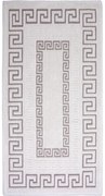 Covor din bumbac Vitaus Versace, 80 x 150 cm, taupe