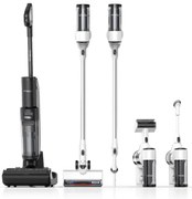 Aspirator vertical si mop 2in1 Tineco Floor One Switch S7, 230W, Curatare uscata/umeda, Autonomie pana la 65 min, 4 moduri, Sistem de auto-curatare FlashDry, Alb/Negru