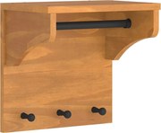 vidaXL Suport pentru haine "SANDNES" 43x30x42 cm, lemn masiv de pin