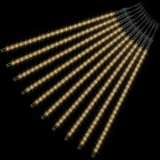 Lumini LED de Crăciun - fulgi de zăpadă , 240 LED, alb cald