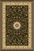 Covor clasic lotus verde floral 523 Selectează mărime: 100 X 200