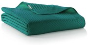Cuvertura de pat matlasata, Messli, densitate 70 g/mp, 170 x 210 cm, Verde
