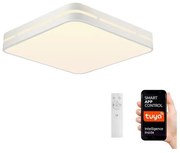 Plafonieră LED dimabilă PERFECTO 48W/230V Wi-Fi Tuya Immax NEO 07155-W42 + telecomandă