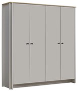 Dulap copii 4 usi Sirius ,   mobilier modern pentru camera copiilor, 180x57x200 cm