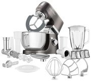 Robot de bucătărie cu castron din oțel inoxidabil Sencor 1000W/230V gri