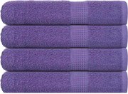 vidaXL Prosoape de saună, FROGN, 4 buc., violet, 80x200 cm, 360 g/m²